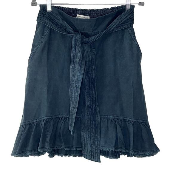 PILCRO AMORA  BY ANTHROPOLOGIE  RUFFLED MINI ‎ SKIRT SIZE M - Picture 1 of 6